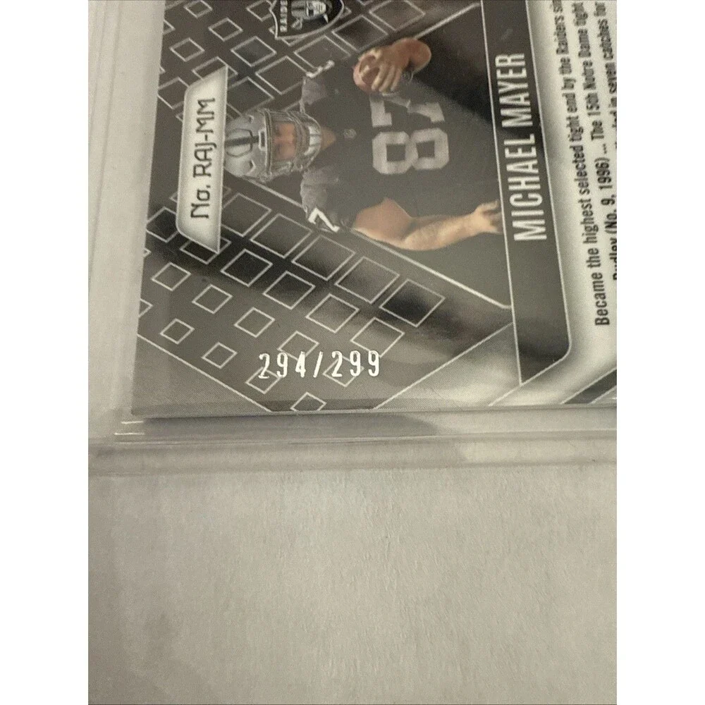 2023 Panini Phoenix Michael Mayer #RAJ-MM RPS Rookie Auto Jersey /299